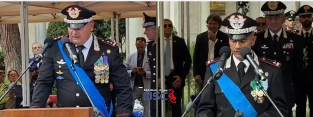 Legione Carabinieri Sardegna: Igor Tullio saluta Iasson e augura buon lavoro a Rizzo