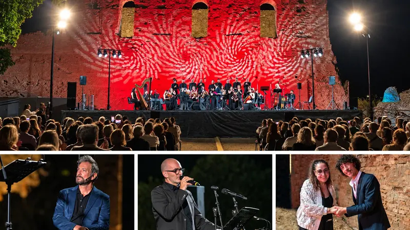 Armonie d’Arte festival: applausi e standing ovation a Acolacium per il gran finale dedicato a san Francesco e Battiato