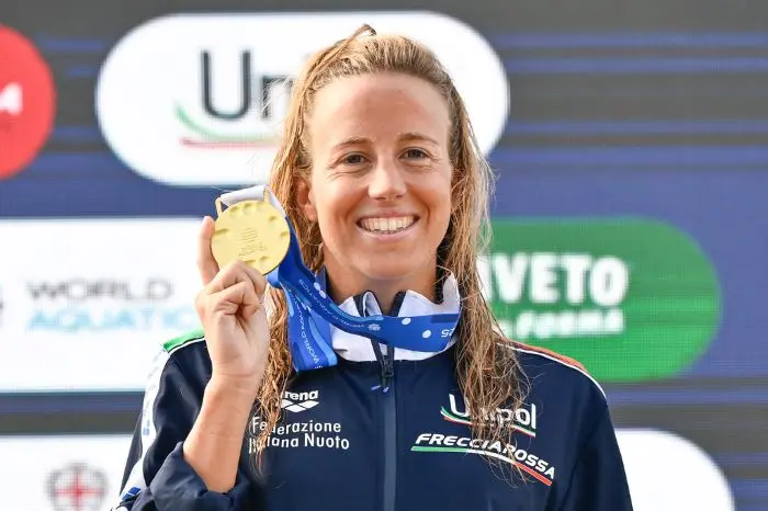 Nuoto Acque libere Sardegna: la grande impresa della Taddeucci a Golfo Aranci