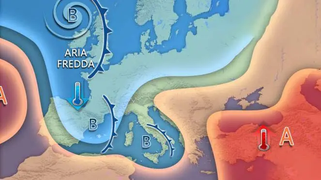 Meteo Italia: vortici mediterranei e instabilità nei prossimi giorni