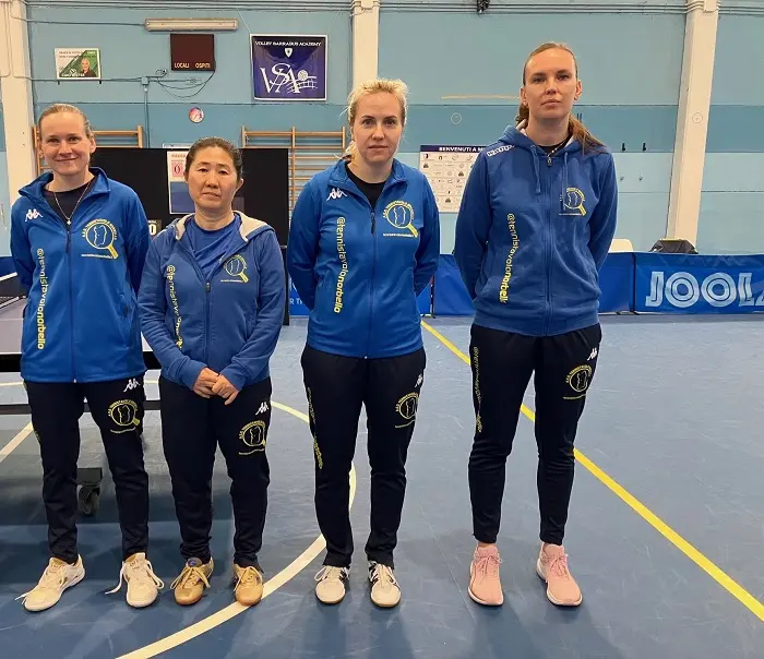 Tennistavolo Norbello: vince A1 F, perde A1 M, A2F Blu prima, A2F gialla playout