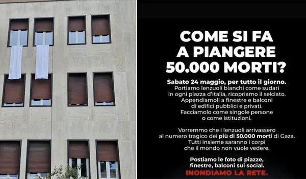 Come si fa a piangere 50.000 morti?: anche Soverato partecipa all’iniziativa nazionale per Gaza