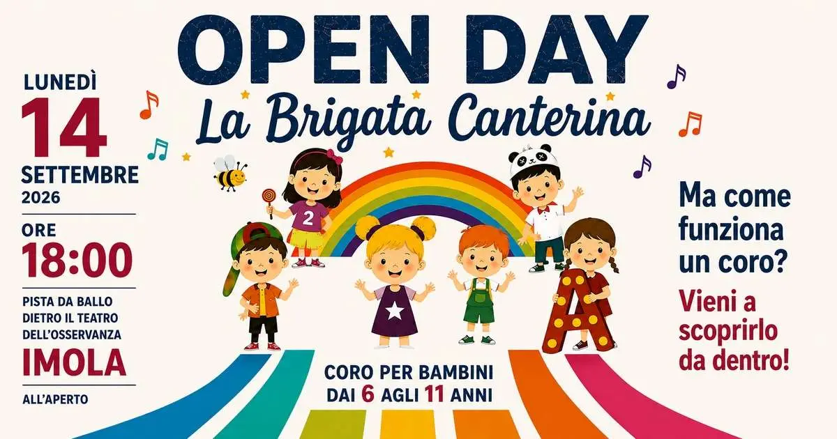 Open day de La Brigata Canterina, il coro per bambini dell’associazione CantiAmo