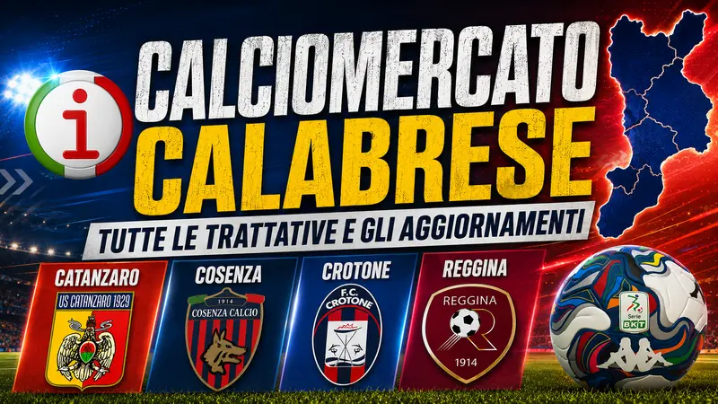 Calciomercato calabrese, Catanzaro scatenato tra Pecorino e nuovi rinforzi. Cosenza, Crotone e Reggina accelerano