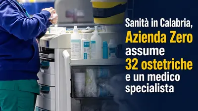 Sanità in Calabria, Azienda Zero assume 32 ostetriche e un medico specialista
