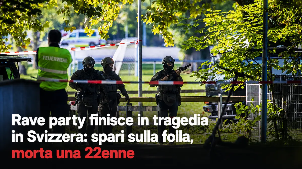 Rave party finisce in tragedia in Svizzera: spari sulla folla, morta una 22enne