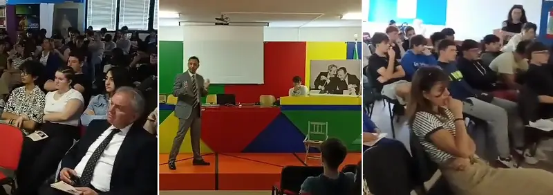 All'Istituto "Bragaglia" di Frosinone toccante giornata della legalità sul Giudice Livatino