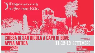"Dancescreen in the Land 2026 – Respiro al Centro"al Parco Archeologico dell'Appia Antica