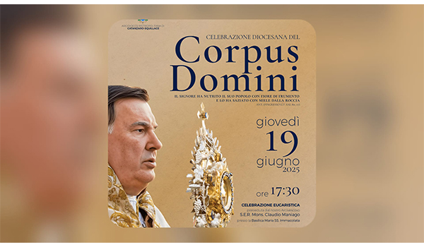 La Chiesa di Catanzaro-Squillace si prepara a vivere la solennità del Corpus Domini