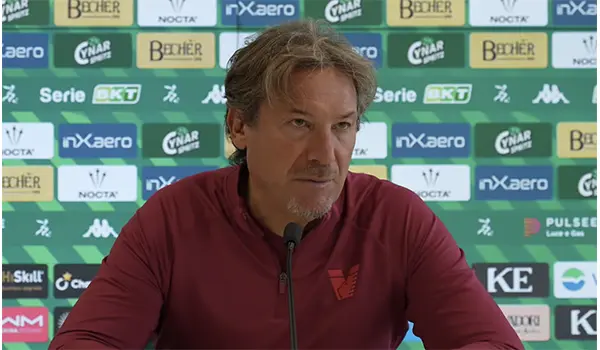 Venezia FC, Stroppa tra rabbia e orgoglio alla vigilia della Sampdoria. Video