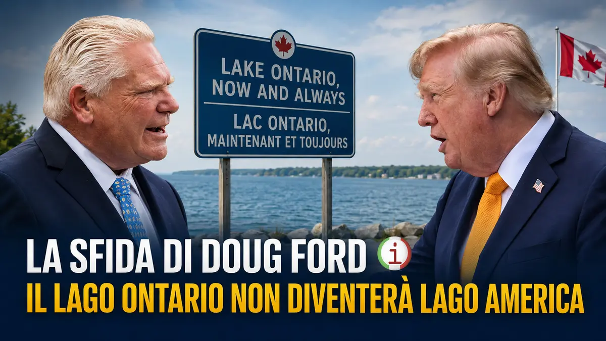 La sfida di Doug Ford: il Lago Ontario non diventerà Lago America