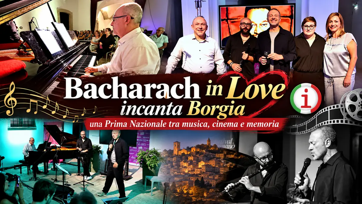 “Bacharach in Love” incanta Borgia: una Prima Nazionale tra musica, cinema e memoria