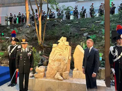 Un monumento per i Forestali d'Italia nel giardino del Masaf