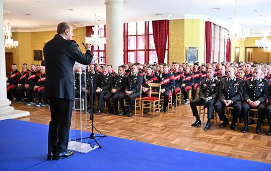 Carabinieri e sport: il Centro Sportivo celebra i suoi campioni con il Generale Luongo