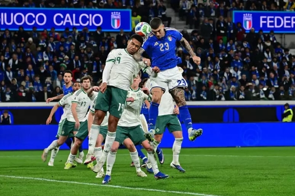 Italia Irlanda del Nord 2-0: gli Azzurri volano in finale playoff Mondial