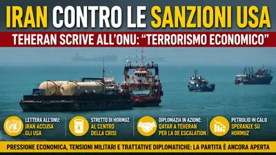 Guerra. Iran contro le nuove sanzioni Usa, Teheran scrive all’Onu e accusa Washington di terrorismo economico