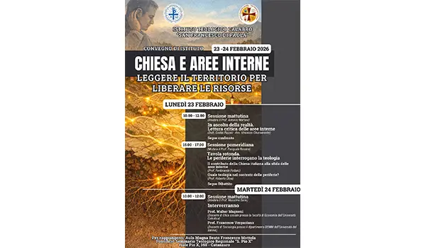 Presentazione del Convegno “Chiesa e aree interne”
