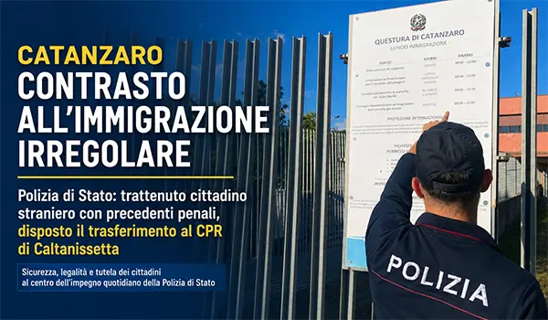 Catanzaro, contrasto all’immigrazione irregolare