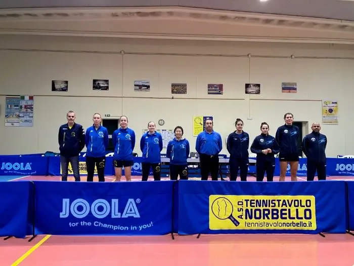 Tennistavolo Norbello: incredibile tonfo casalingo in A1 femminile