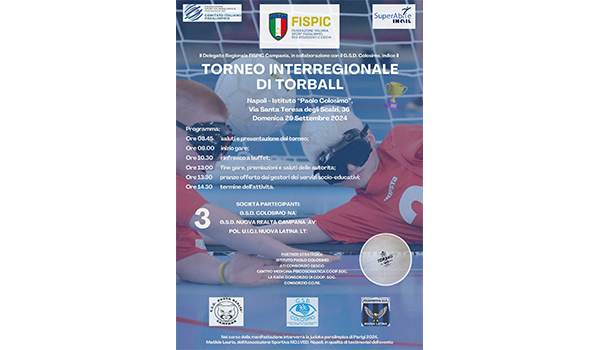 Sport Paralimpici Ciechi: Torneo Interregionale di Torball - Napoli, 29 settembre 2024