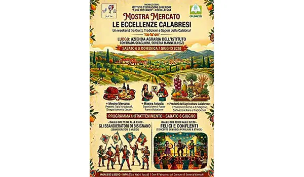 L'IIS "Costanzo" mette in mostra eccellenze e rarità nel campo agricolo, enogastronomico e artigianale calabrese
