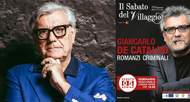 Giancarlo De Cataldo al «Sabato del Villaggio»