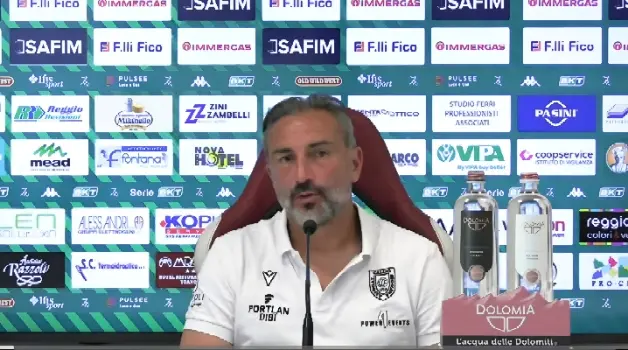 Reggiana - Catanzaro: le parole di mister Dionigi