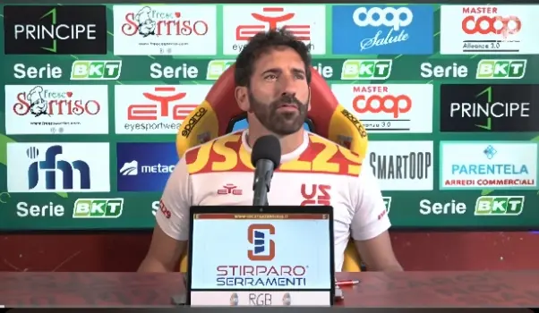 Catanzaro calcio – Mister Caserta alla vigilia della gara con la Carrarese (Video)