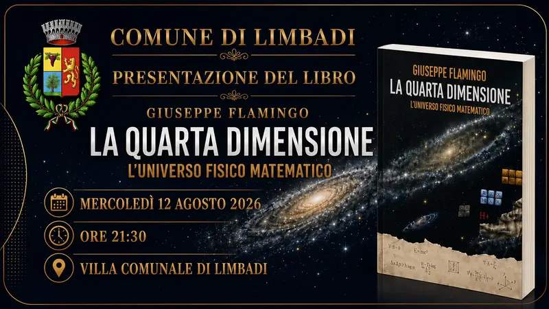 A Limbadi la presentazione del libro La quarta dimensione di Giuseppe Flamingo