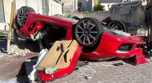 Tragico incidente a Tivoli: muore un ragazzo a bordo di una Porsche rubata, gravi gli altri due
