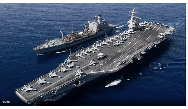 Guerra Stati Uniti Iran aggiornamenti: portaerei Ford verso il rientro, tensione alta nello Stretto di Hormuz