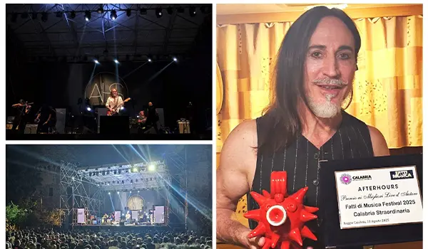 Fatti di Musica 2025, Riccio d’Argento ai migliori live a Manuel Agnelli e i suoi Afterhours, concerto memorabile.