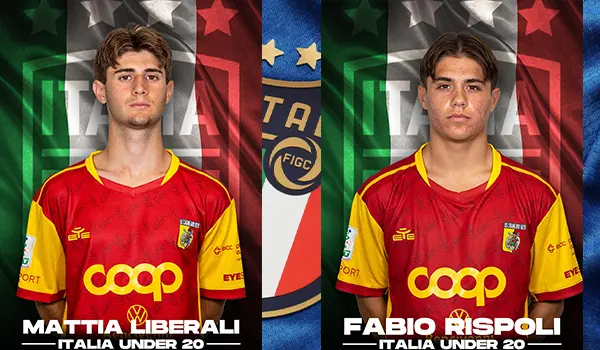 Liberali e Rispoli convocati in Nazionale U20: orgoglio per l’US Catanzaro