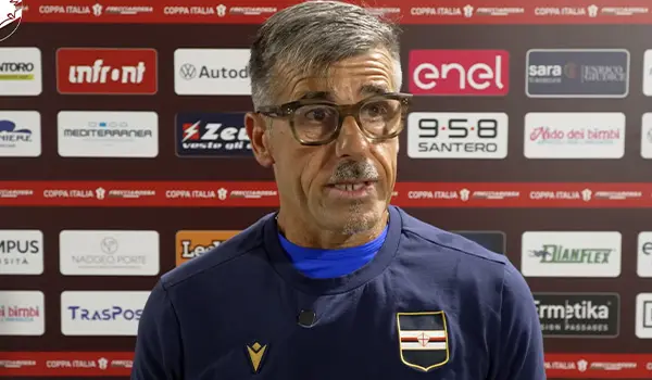 Sampdoria, Evani emozionato: «Compiuta un’impresa (Video)