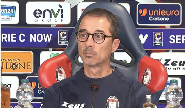 Crotone, Mister Longo: “contro la Casertana giochiamo per scrivere la storia” (Video)