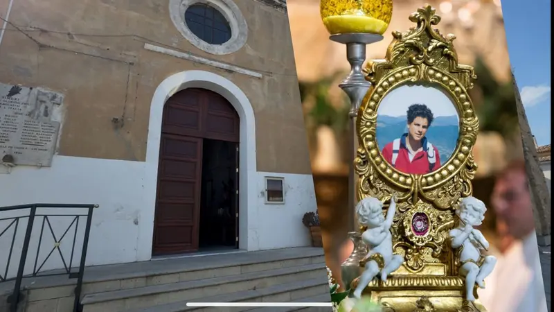 A Simeri le reliquie di San Carlo Acutis.
