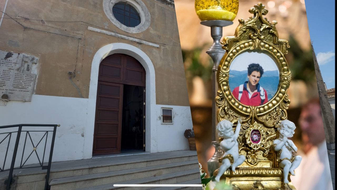 A Simeri le reliquie di San Carlo Acutis.