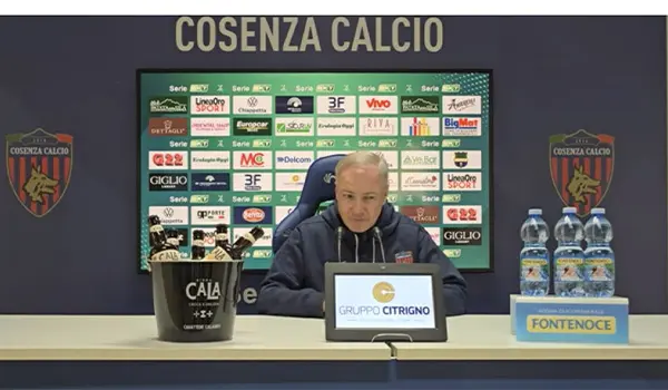 Cosenza Calcio, Mister Alvini torna in panchina: 'Ci credo, vogliamo lottare fino alla fine (Video)