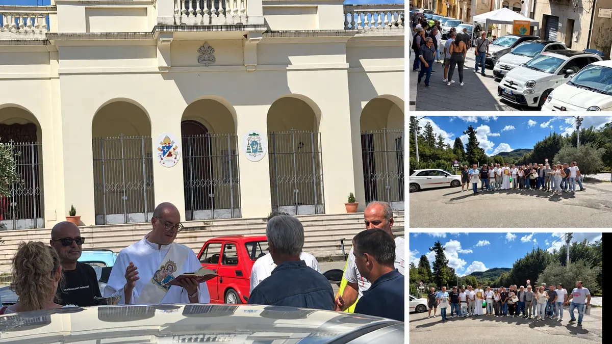 Le Abarth fanno tappa a Gimigliano