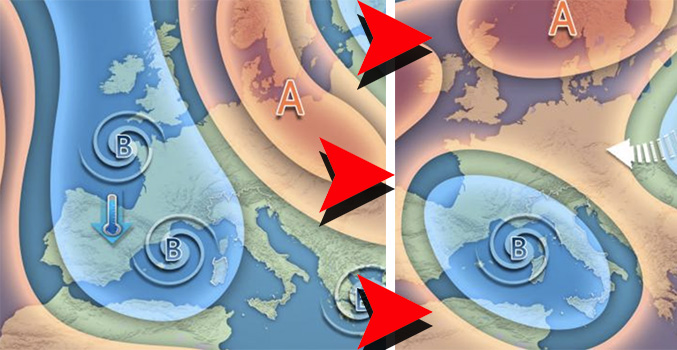 Meteo Natale 2025: vortice mediterraneo, pioggia, vento e neve su molte regioni