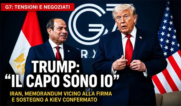Trump al G7 rilancia la sua leadership: “Il capo sono io”.