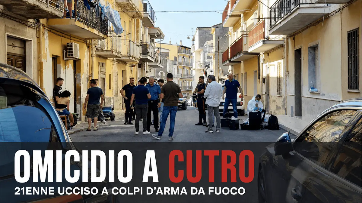 Omicidio a Cutro, 21enne ucciso a colpi d’arma da fuoco nel centro abitato