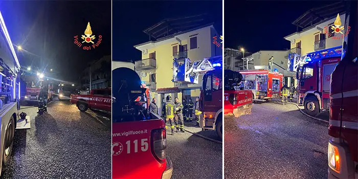 Incendio in un appartamento a Lamezia Terme: evacuata una palazzina in via Marconi
