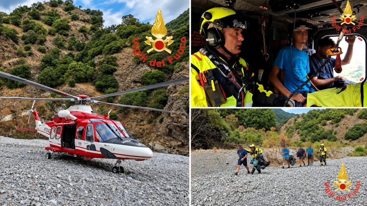 San Luca, salvati 18 escursionisti nel Parco Nazionale dell'Aspromonte: conclusa con successo l'operazione di soccorso