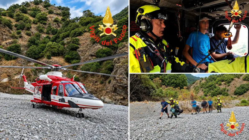 San Luca, salvati 18 escursionisti nel Parco Nazionale dell'Aspromonte: conclusa con successo l'operazione di soccorso