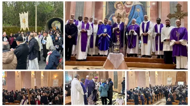 Giornata giubilare della forania di Catanzaro Ovest con l' Arcivescovo Maniago: un cammino di fede alla Madonna di Porto