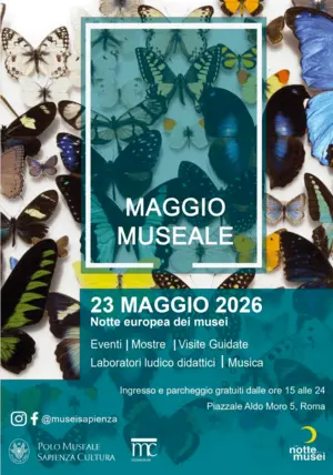 Il Polo Museale - Sapienza Cultura presenta il programma di MAGGIO MUSEALE e Notte Europea dei Musei 2026