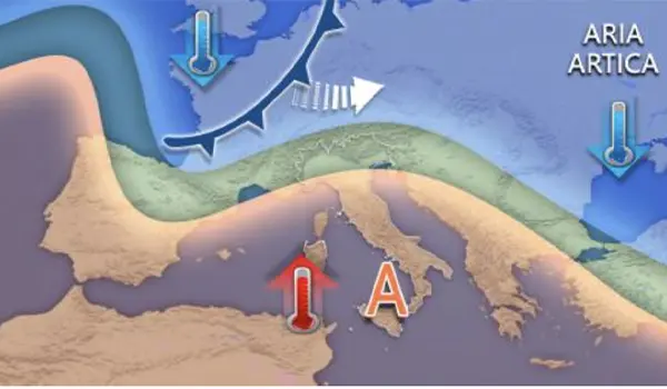 Meteo Italia: fase più mite tra anticiclone e piogge sparse