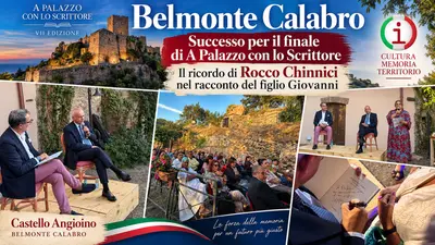 Belmonte Calabro, Giovanni Chinnici ricorda il padre Rocco nel finale di A Palazzo con lo Scrittore