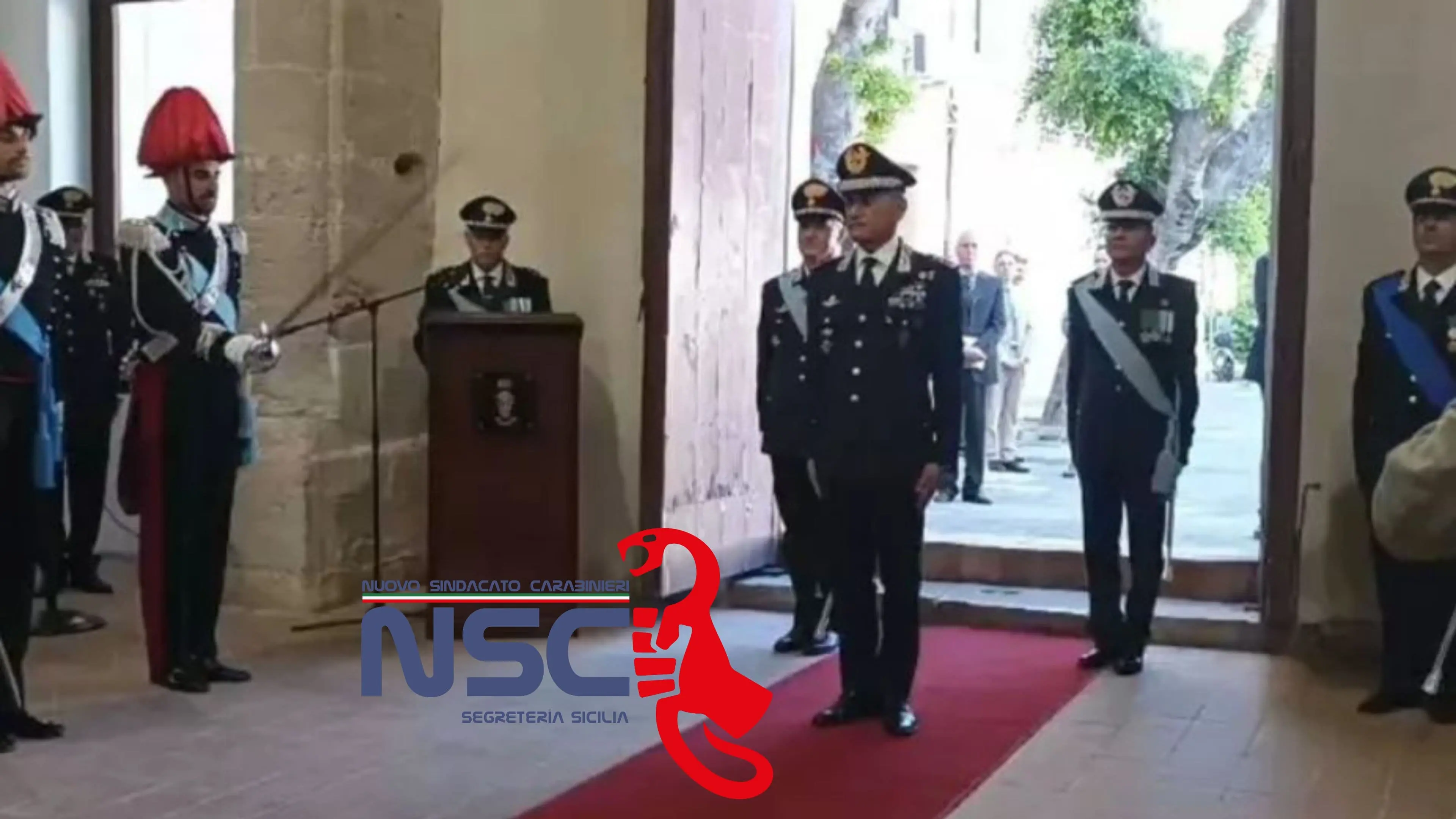 Comando Legione Carabinieri “Sicilia”, si è insediato il nuovo Comandante, Generale di Brigata Ubaldo Del Monaco. NSC: "Certi che collaborerà con le APCSM come già avvenuto in Puglia"